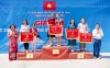 Trường Tiểu học Trần Quốc Toản tham gia giải bơi học sinh thành phố Hạ Long và tuyên truyền phòng chống đuối nước năm học 2022-2023.