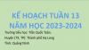 Kế hoạch tuần 13 năm học 2023 - 2024