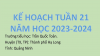 Kế hoạch tuần 21 năm học 2023 - 2024