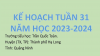 Kế hoạch tuần 31 năm học 2023 - 2024