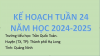 Kế hoach tuần 24 năm học 2024-2025