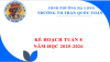 Kế hoạch tuần 8 năm học 2025-2026