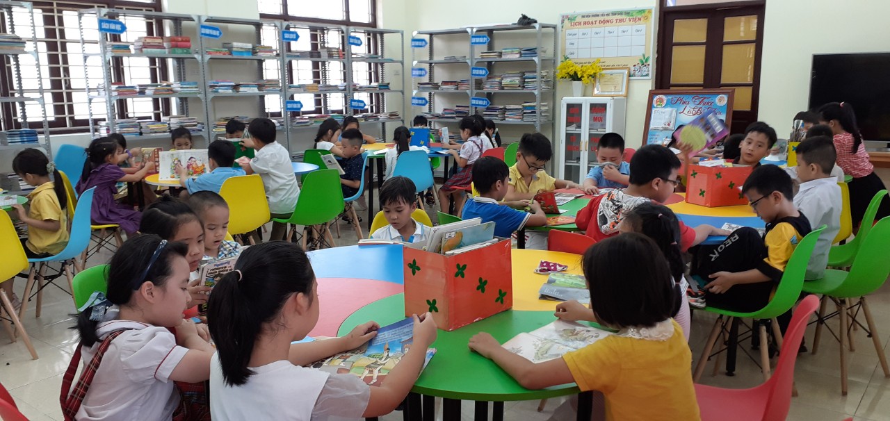 Phát triển "Văn hóa đọc" tại trường Tiểu học Trần Quốc Toản