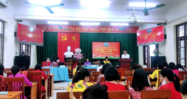 Tổ chức thành công Đại hội Chi bộ trường Tiểu học Trần Quốc Toản  lần thứ XIV, nhiệm kỳ 2022 - 2025