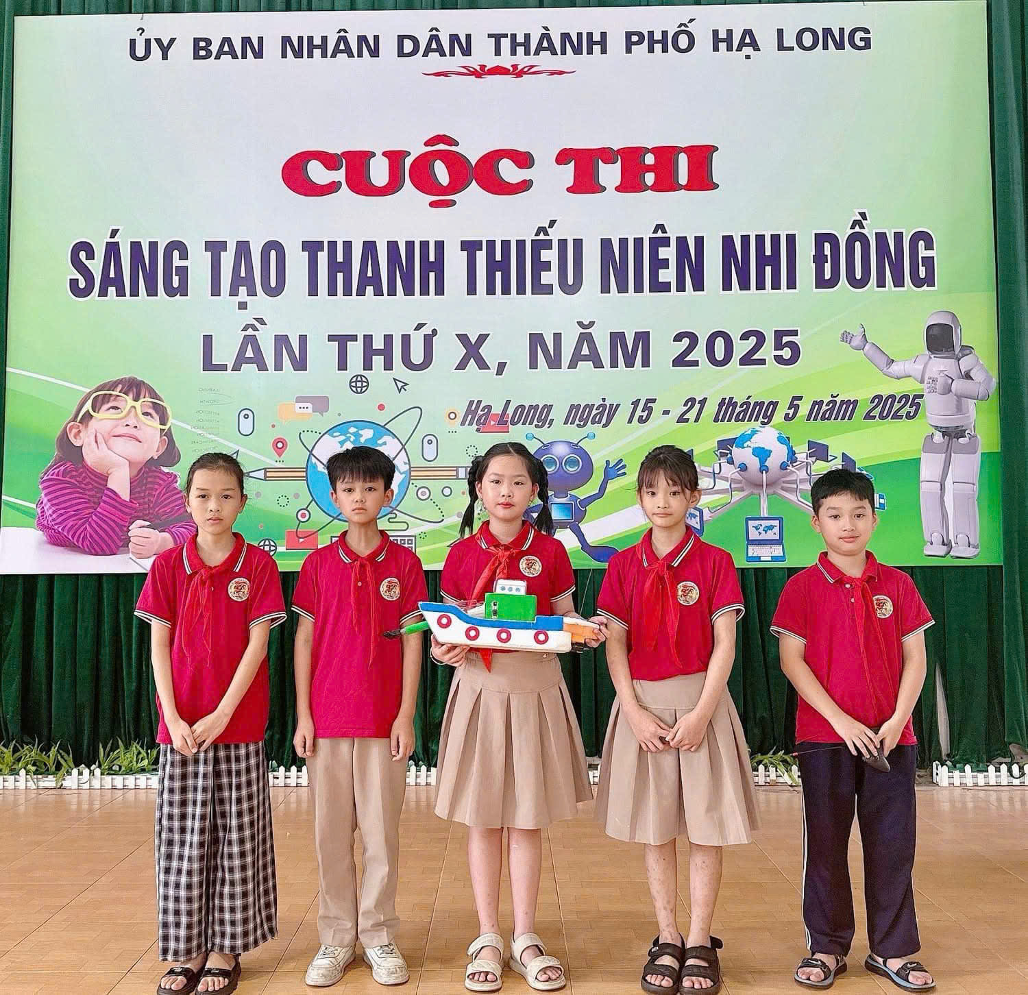 CUỘC THI SÁNG TẠO THANH THIẾU NIÊN, NHI ĐỒNG THÀNH PHỐ HẠ LONG LẦN THỨ X NĂM 2025 - CƠ HỘI ĐỂ CÁC BẠN THỂ HIỆN Ý TƯỞNG SÁNG TẠO