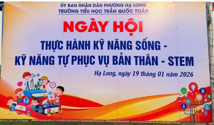 Ngày hội thực hành kĩ năng sống – Kĩ năng tự phục vụ bản thân - Stem  của Trường Tiểu học Trần Quốc Toản
