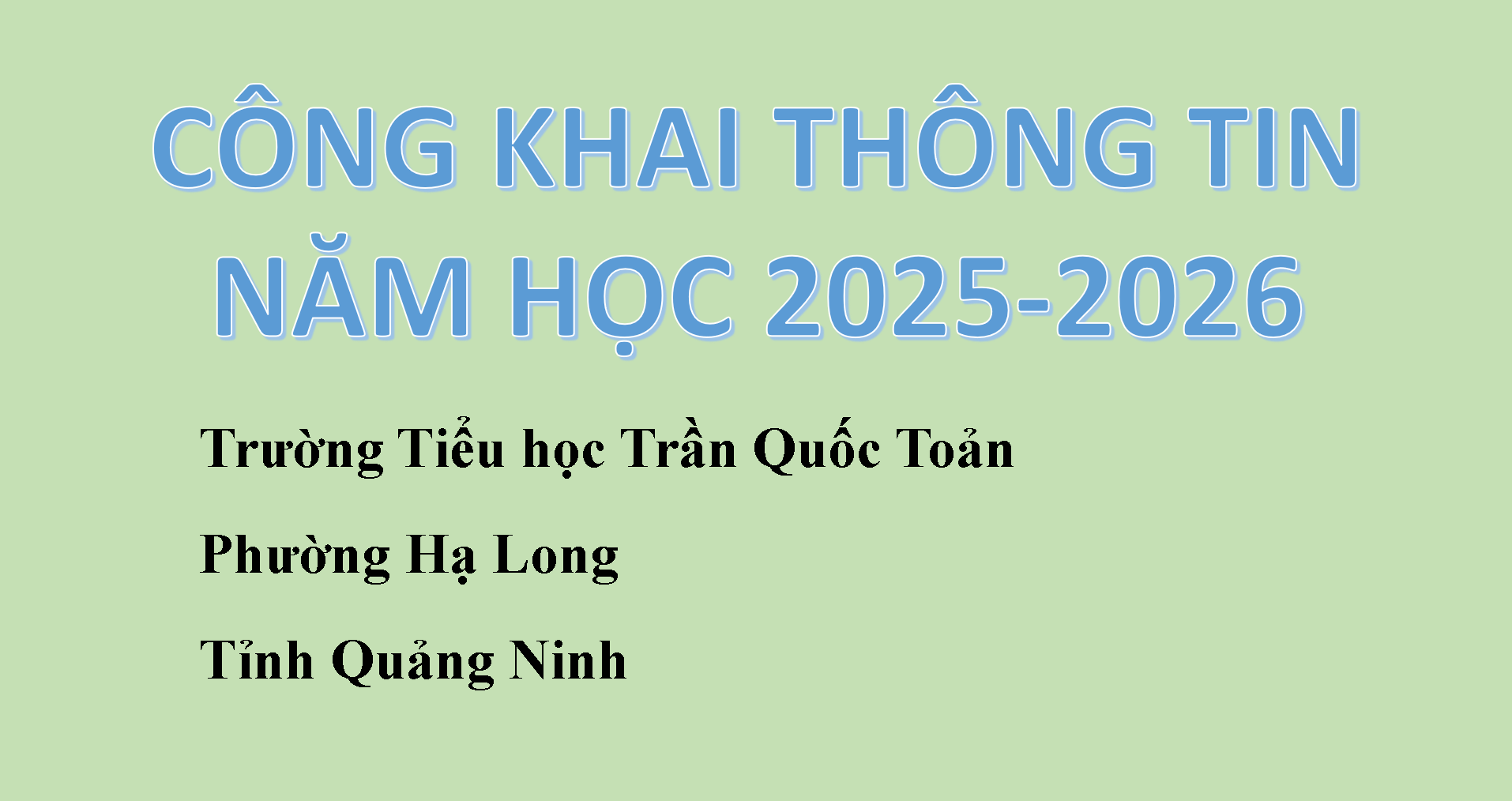 Kết quả đánh giá HS năm học 2025-2026